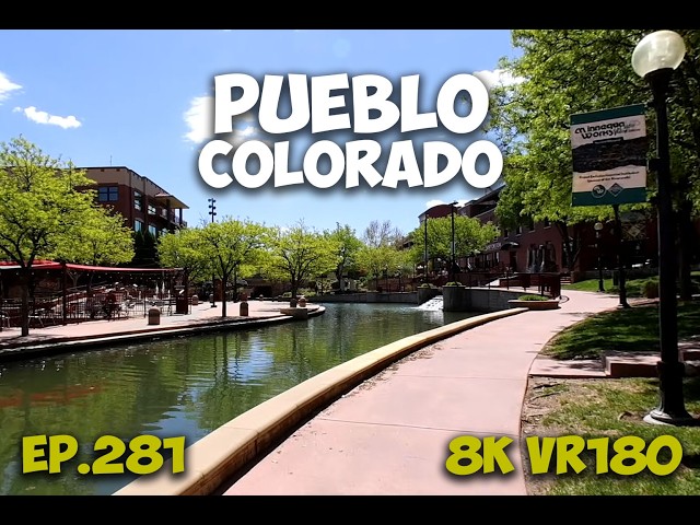 Ep.281 Pueblo Colorado – From Flood Disaster to a Riverwalk Built for People 8K VR180 3D Travel