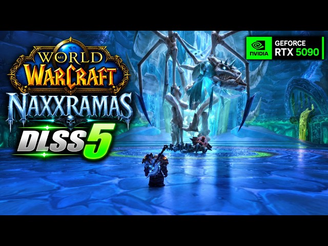 DLSS 5 Tested in Naxxramas – World of Warcraft Midnight – RTX 5090 4K