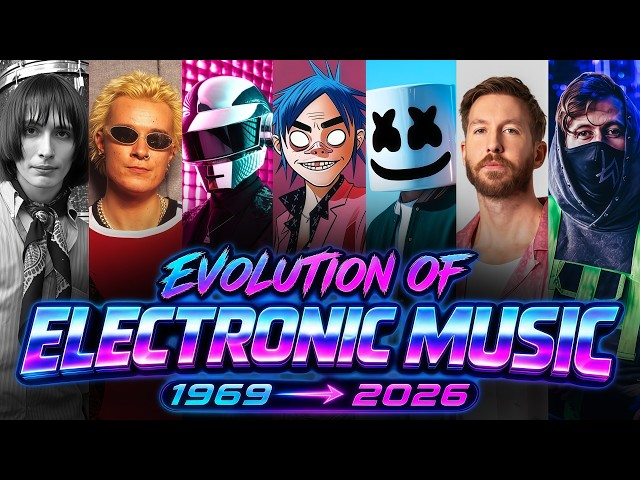 THE EVOLUTION OF ELECTRONIC MUSIC (1969 - 2026)
