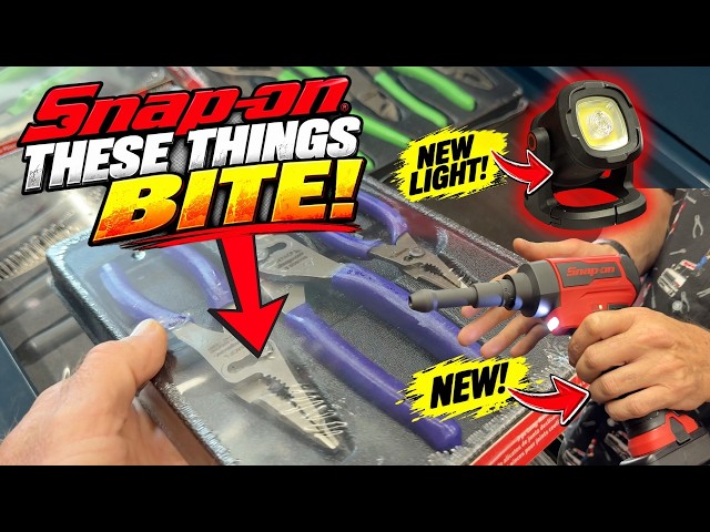 Snap On Purple Talon Grip Set, New Battery Blowgun & More!