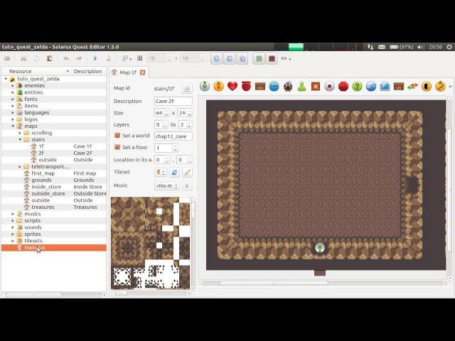 Solarus 1.5 Tutorial [en] - Basics #13: Organize your code in separate files with require()