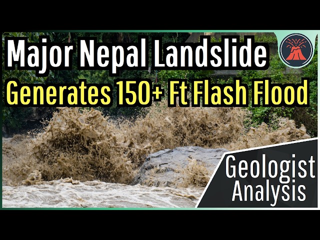 Disaster in Nepal; Major Landslide Triggers ANOTHER Deadly Flash Flood