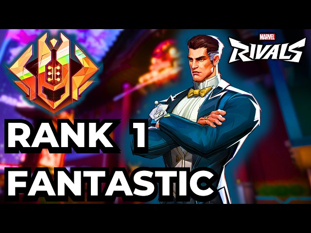 RANK 1 Mr. Fantastic | Eatherley | Marvel Rivals Season 8.5