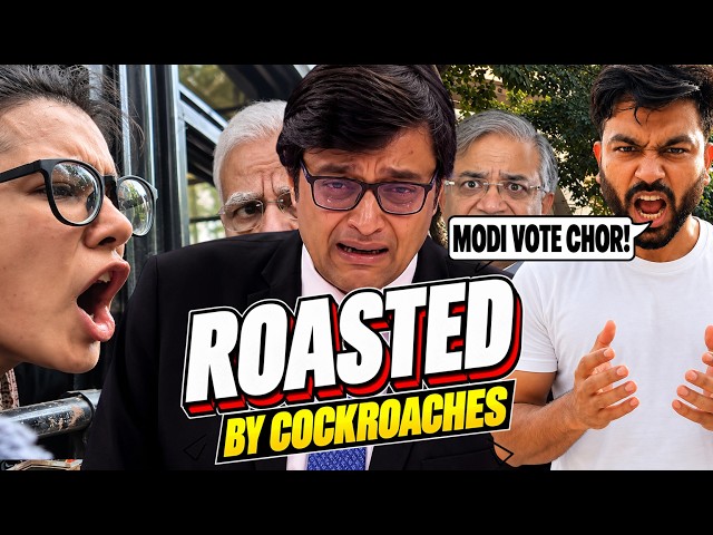 ARNAB ROASTED BY COCKROACHES! JANTAR MANTAR 2.0 & GODI MEDIA