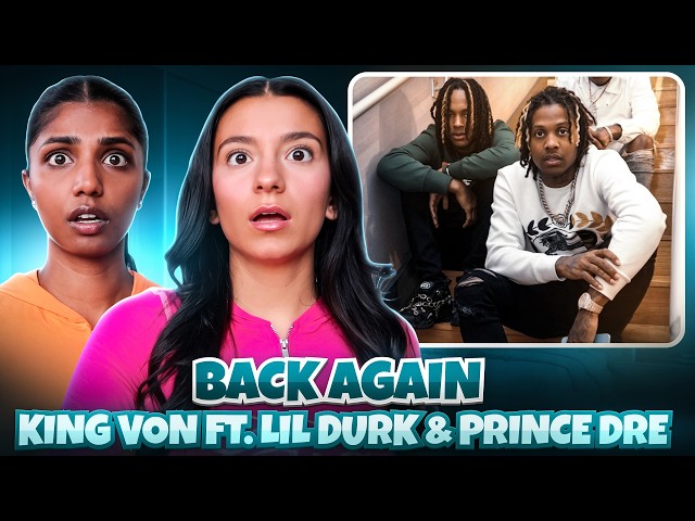 Canadian Girls React to King Von ft. Lil Durk “BACK AGAIN” 😳 This Got Concerning Immediately #rap