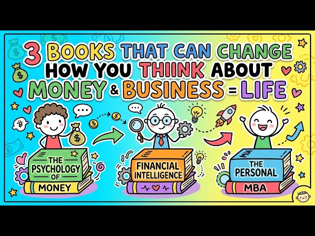 3 Books That Can Change How You Think About Money, Business, and Life