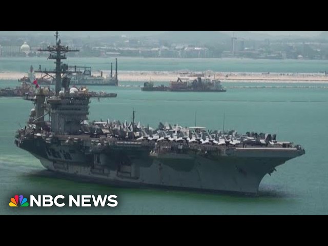 Navy says eight sailors attempted suicide across U.S.S. Abraham Lincoln strike group
