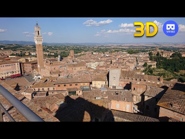 Visit of Siena, Italy in VR180 / 3D - part II