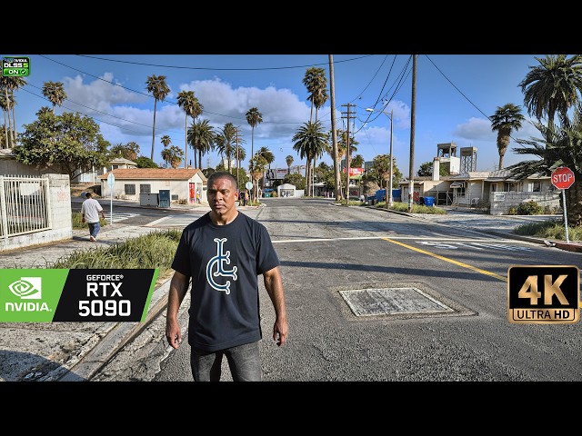 GTA 5 Enhanced with DLSS 5 Is INSANE! RTX 5090 4K Ray Tracing Max Settings