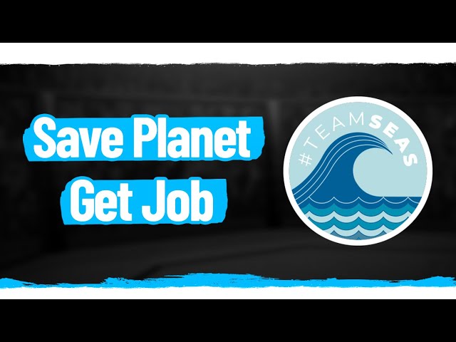 How To Save The Planet And Land Your Next Job #TeamSeas