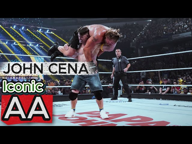 Every Iconic AA from John Cena’s WWE Career