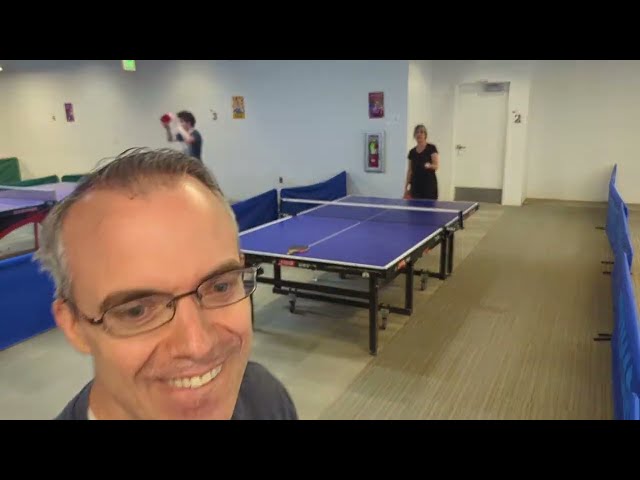 Time to turn a corner! Live at the Table Tennis Club