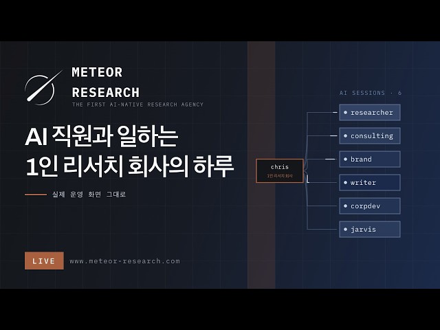 AI 에이전트가 일하는 회사의 하루 | 출근부터 퇴근까지