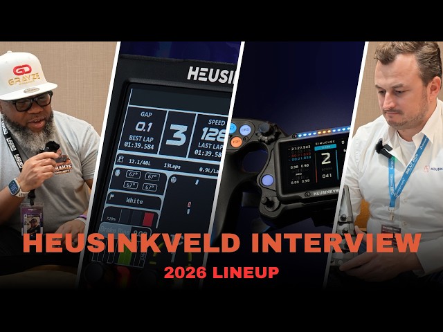 EXCLUSIVE: Sven from Heusinkveld Reveals 2 New Products at Sim Gaming Expo 2026 @NielsHeusinkveld