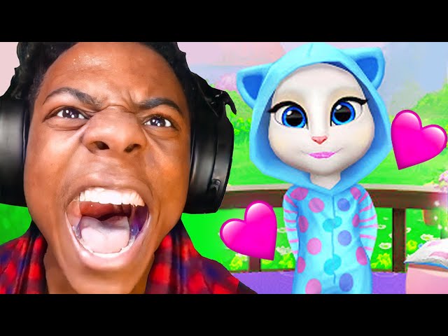 iShowSpeed Plays Talking Angela.. *Down BAD*