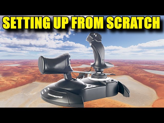FS2024:  Setting Up The Hotas 1 From Scratch | Can Be Used For All Hotas (Xbox, PC & PS5)