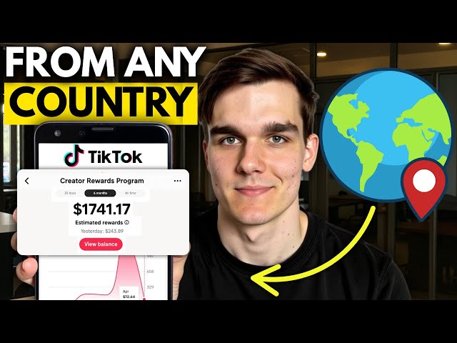 How to Join TikTok Creator Rewards Program From Any Country (2026) | Full Course