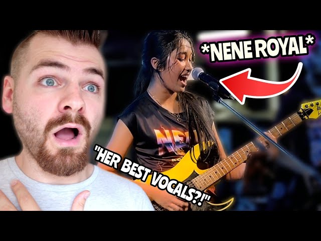British Guy Reacts to 16-Year-Old NENE ROYAL "Hail To The King" AVENGED SEVENFOLD | Live | REACTION!