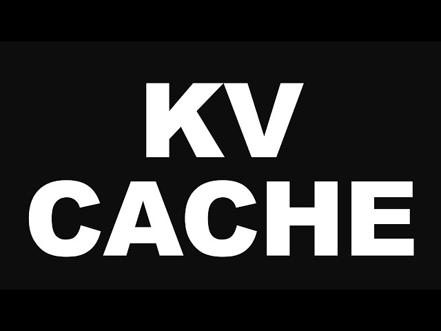 Give Me 20 Minutes, and the KV Cache Will Click Forever