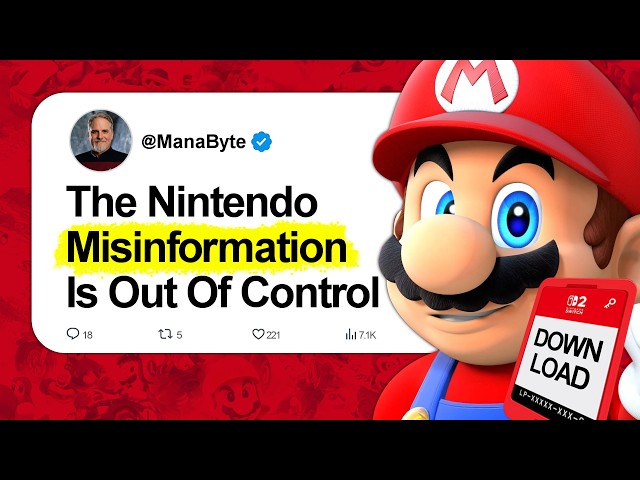 Nintendo calls GKC's PHYSICAL. A former IGN Writer called it MISINFO!