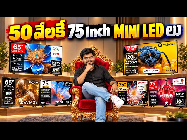 Big QLED & Mini LED TVs on a Budget 🔥 Don't Miss Out!