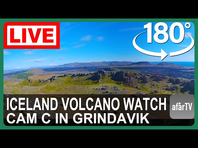 🔴 LIVE 4K VR180° Stand in Iceland’s Active Volcanic Landscape (Cam C Members-Only)