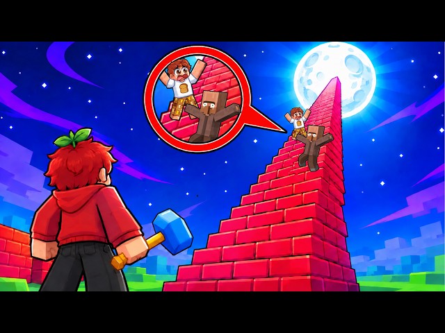 WE BUILT A ROAD TO SPACE! - Roblox