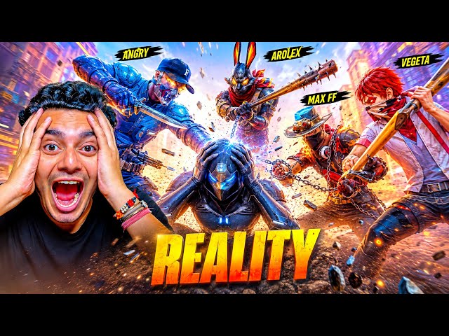 REALITY OF VG VEGETA vs MAX FF vs NG AROLEX vs KG ROSHAN 🤡 Fake Controversy 📈🔥