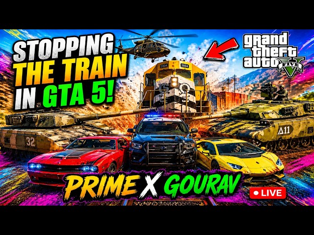 🔥 GTA 5 LIVE 🔴 Crazy Missions & Funny Moments | PRIME X GOURAV