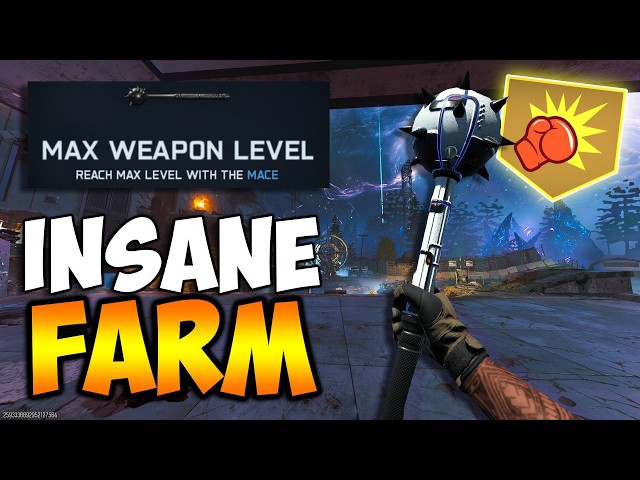this SECRET LEVEL 250 MACE FARM feels ILLEGAL! (BO7 Zombies)