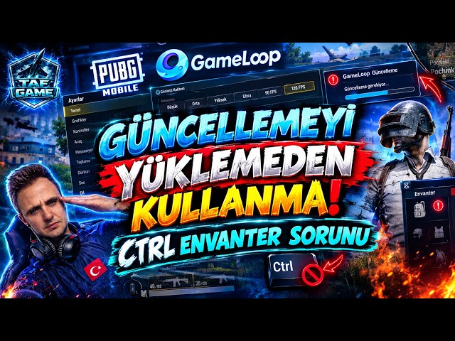 GAMELOOP NEW UPDATE and CTRL DEFINITIVE SOLUTION !! - PUBG MOBILE #pubgmobile