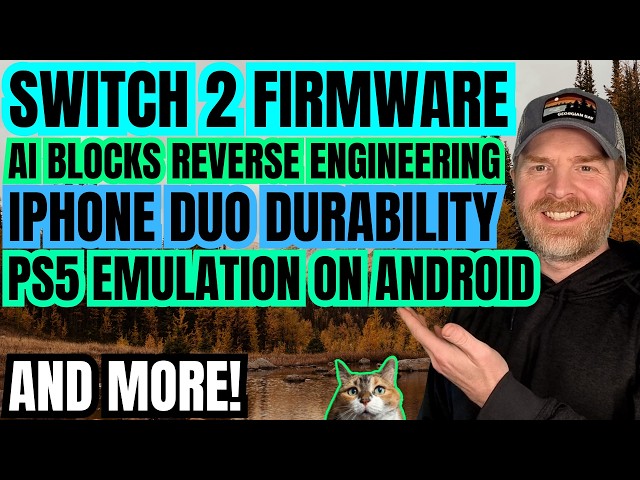 Дамп прошивки Switch 2, эмуляция PS5 на Android, ИИ блокирует реверс-инжиниринг и другое