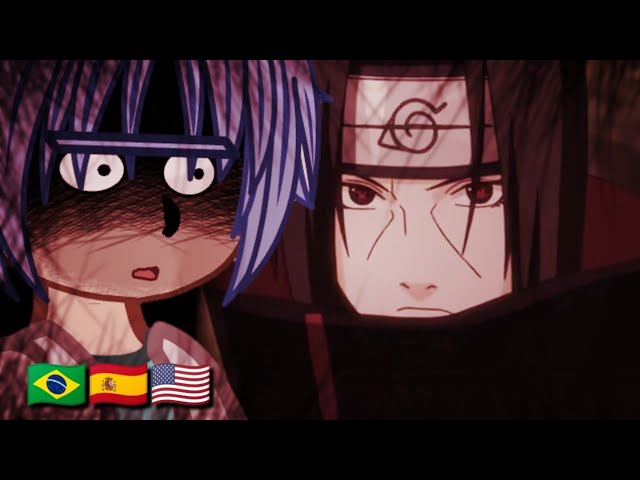 👁🩸 Rick and Morty React to Morty As Itachi Uchiha - Gacha React