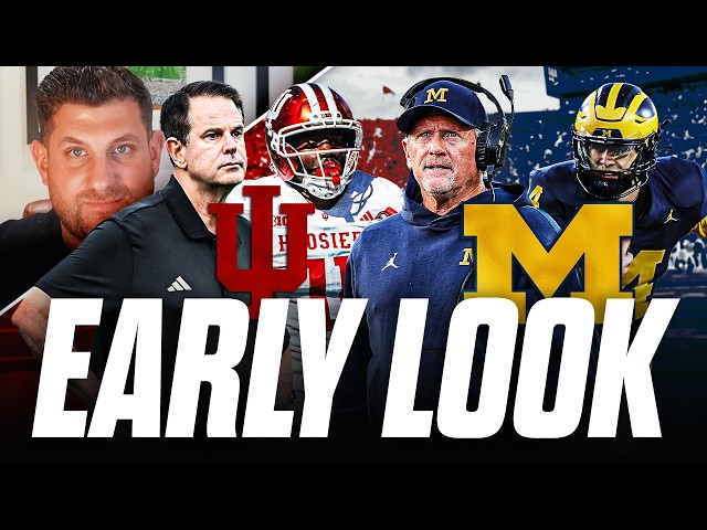 EARLY LOOK: Indiana at Michigan | Will Tommy Carr make first career start vs IU, Curt Cignetti?