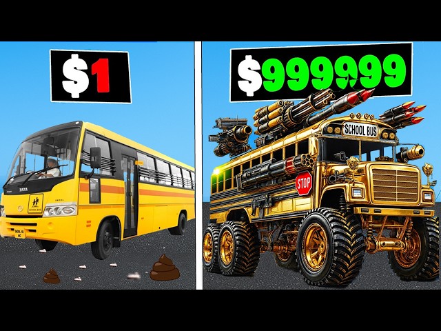 $1 to $1,000,000 Bus in GTA 5