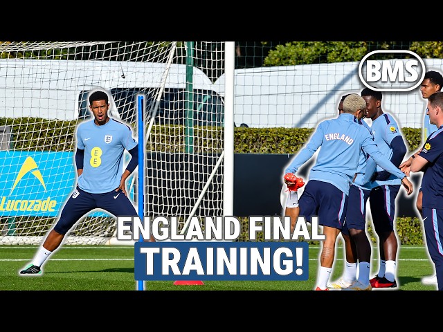 ENGLAND FINAL TRAINING WITHOUT SCOTT AND KONSA! 👀 England v Czech Republic 🏆 Nations League