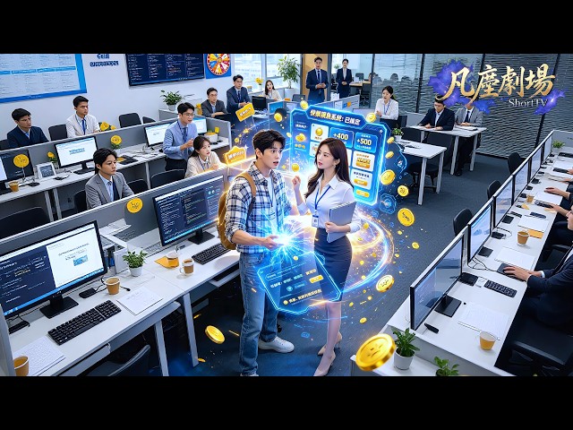 他是公司出了名的摸魚廢柴，誰知上班划水竟激活快樂摸魚系統，摸魚就能賺積分抽神秘大獎！他還勸美女學姐一起刷短視頻，誰知她竟是華飛集團千金，隱藏身份來公司抓害群之馬，他這回直接撞上槍口！