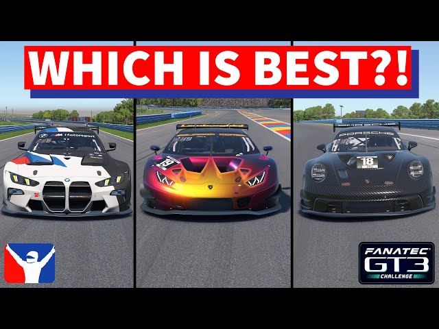 A Mostly Unbiased iRacing GT3 Buyers Guide!
