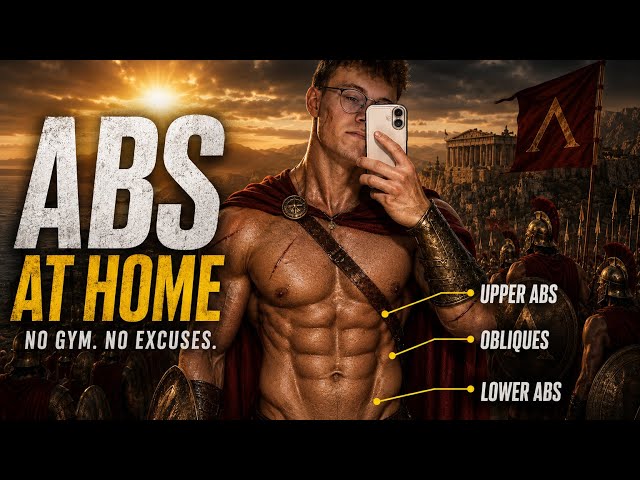 Ancient Spartans Physique ABS Workout at HOME | Let’s Build The Future Together 