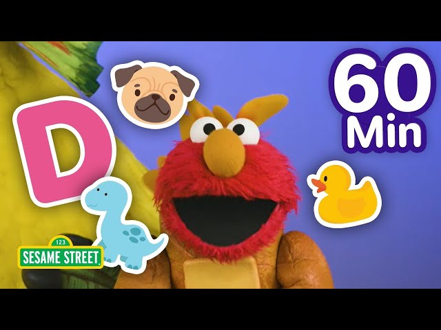 The Letter of the Day is D! 🐶🦖🦆 | 60 Minutes | Sesame Street