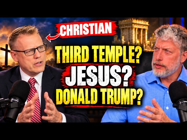 Christian Presses Rabbi Singer on Third Temple! Jesus, Paul & Donald Trump?
