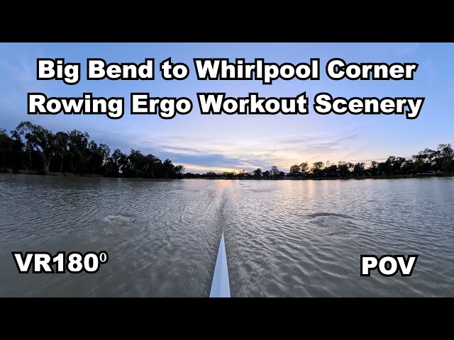 Big Bend to Whirlpool Corner POV VR180⁰ Ergo Workout Scenery