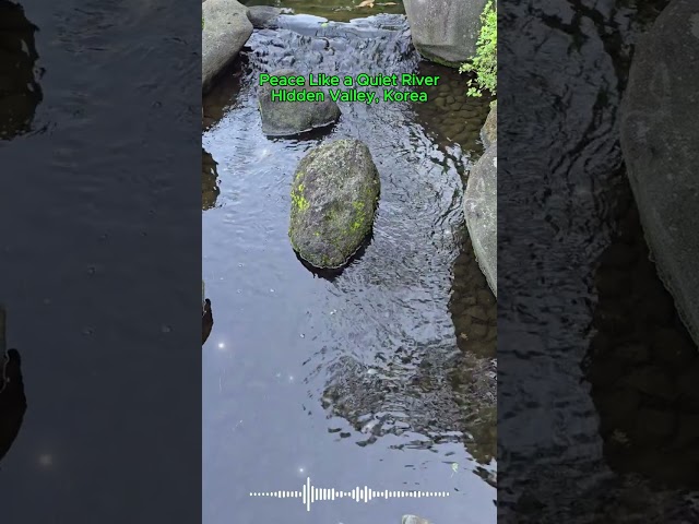 Peace Like a Quiet River | Relaxing Country Music | Hidden Valley, Korea | Sonogol Mountain 🌿🌊