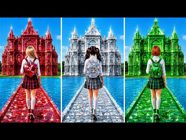 Ruby, Diamond and Emerald Girl at School | Funny Situations by Multi DO Girls