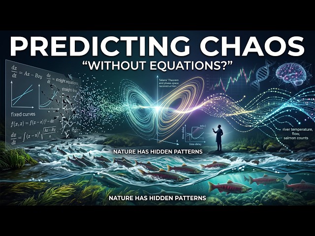 The Hidden Shape of Chaos | A Twisted Path to Equation-Free Prediction
