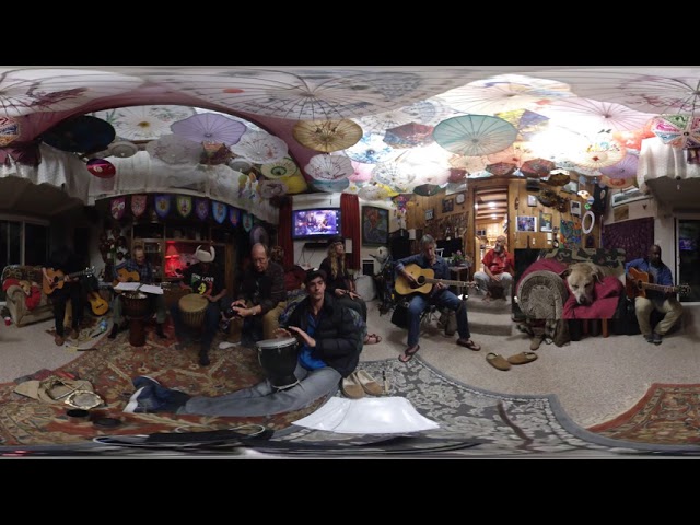 360 Party Jam with Haji Basim and Santa Cruz jammers.