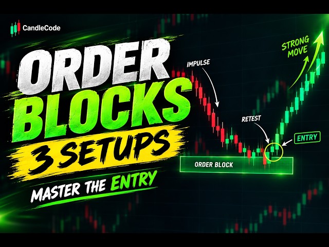 How to Trade Order Blocks: 3 Powerful Setups Explained