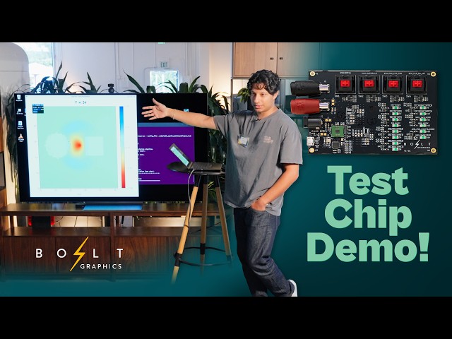 Bolt Graphics Test Chip Demo