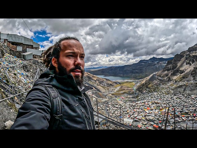 The highest city in the world: LA RINCONADA, Peru 🇵🇪 at 5100 M