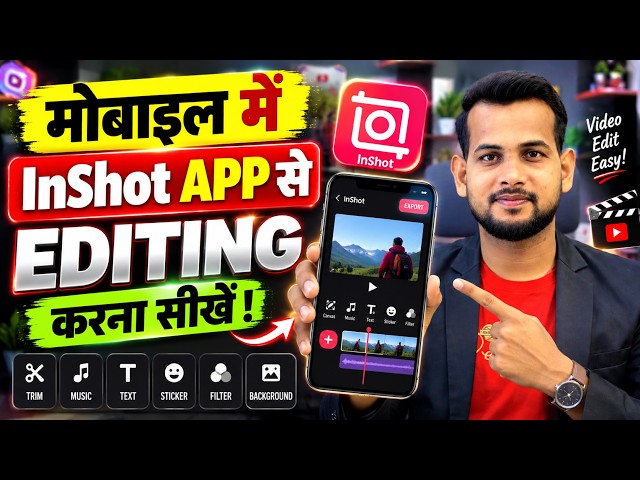 InShot App Se Video Editing Kaise Kare | Step-by-Step Tutorial 2026 || Inshot Video Editor